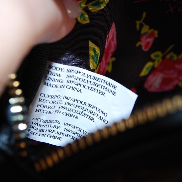 Betsey Johnson Mini Backpack purse Quilted‎ Vegan Leather NWOT Bow Heart charm